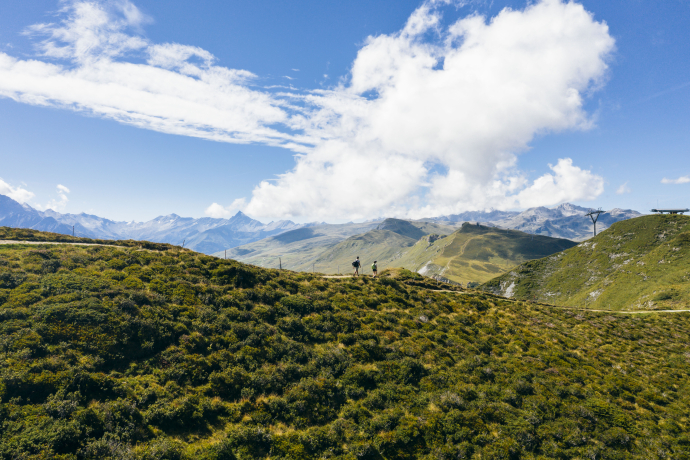 Ridge walk to Piz Sezner Ridge walk to Piz Sezner
