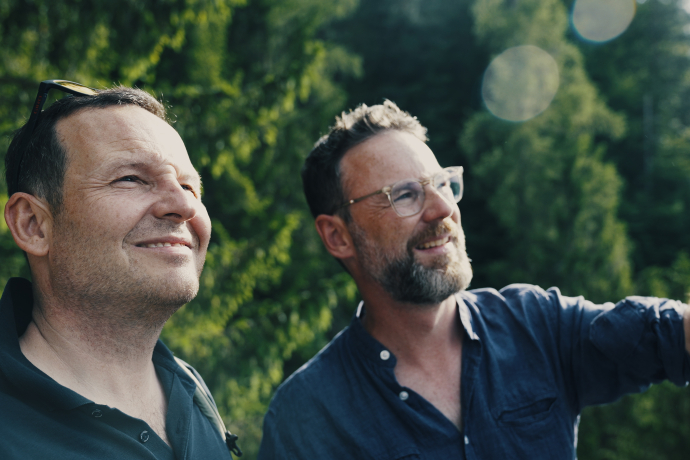Still auf Videoproduktion zum Alpine Circle mit Nik Hartmann und Claudio Zuccolini