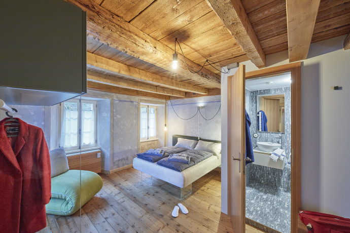 Bed & Breakfast Ai Cav im Calancatal