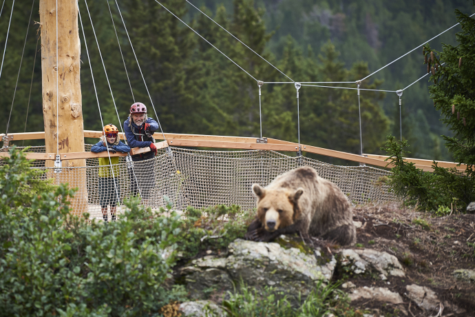 Bärenbike-Schatzsuche in Arosa (Foto: © Arosa Tourismus) Bärenbike-Schatzsuche in Arosa