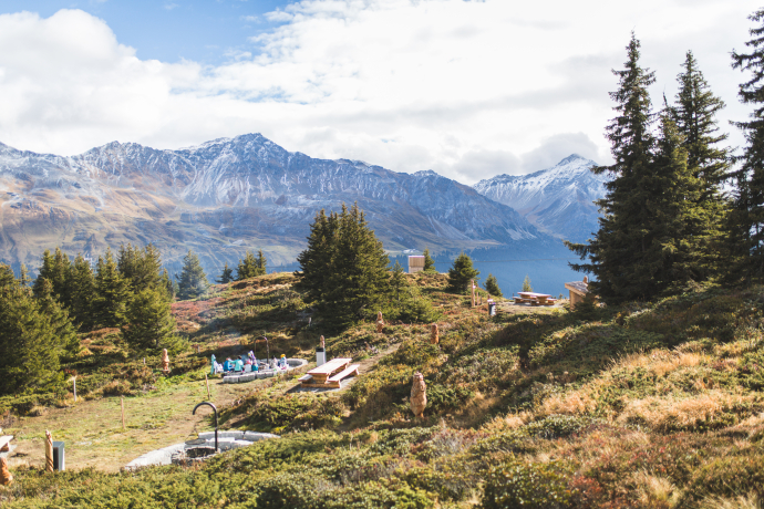Grillstelle bei den Wetterwichten von Heidbüel