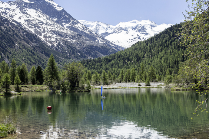 Gletschersee bei Morteratsch