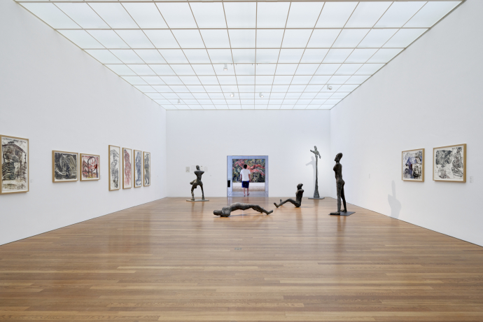 Innenansicht des Kirchner Museums (Foto: © Stefan Schlumpf)