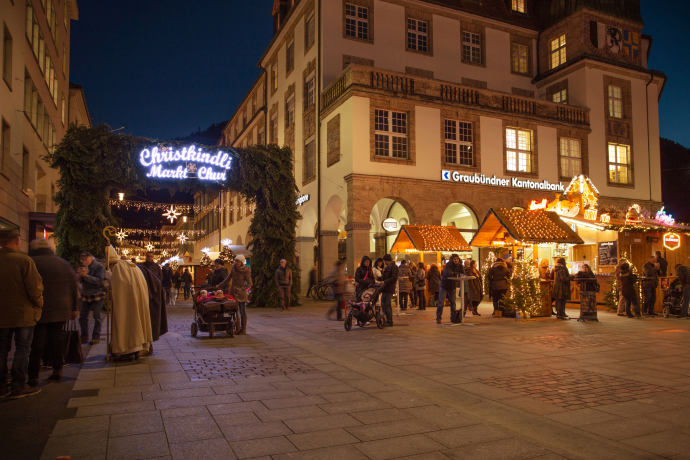 Christkindlimarkt in der Churer Altstadt