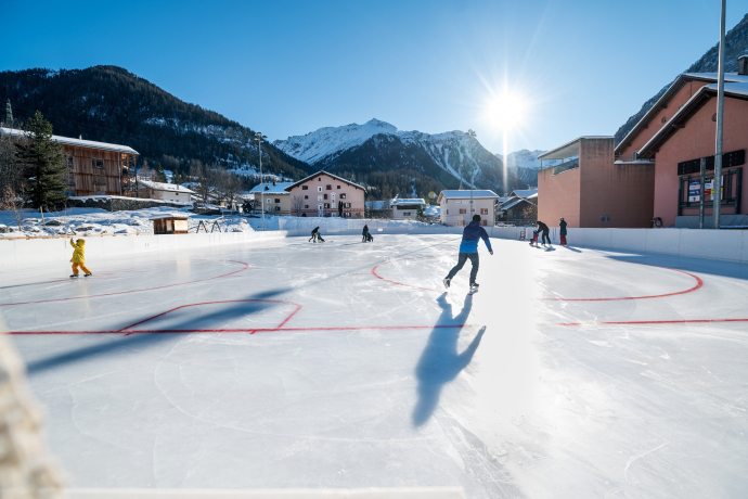 Natureisfeld Bergün
