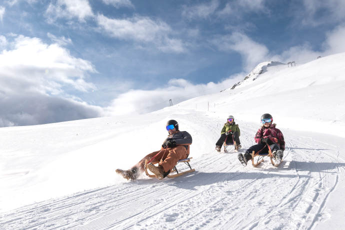 Schlittada Panoramica in Savognin