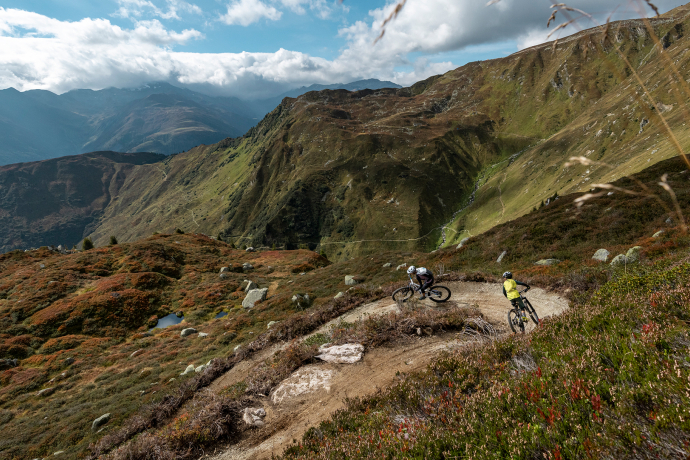 Catrina Flowtrail in Disentis Sedrun (Foto: © Filip Zuan) Catrina Flowtrail in Disentis Sedrun