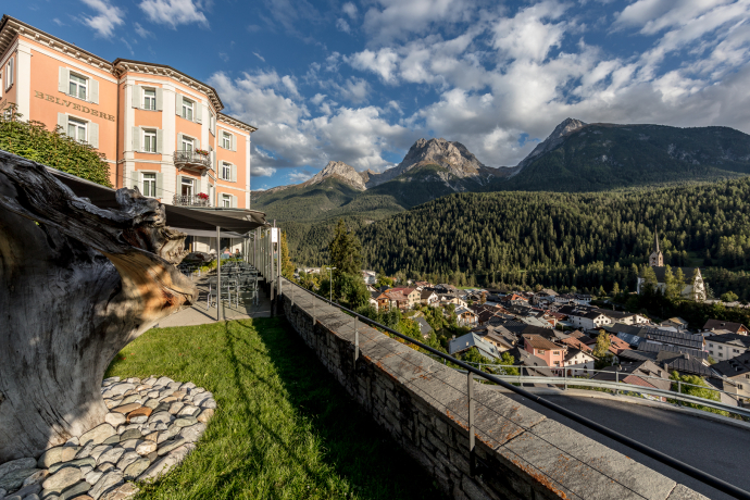 Belvedere Hotel in Scuol (Foto: © Belvedere Hotel) Belvedere Hotel in Scuol