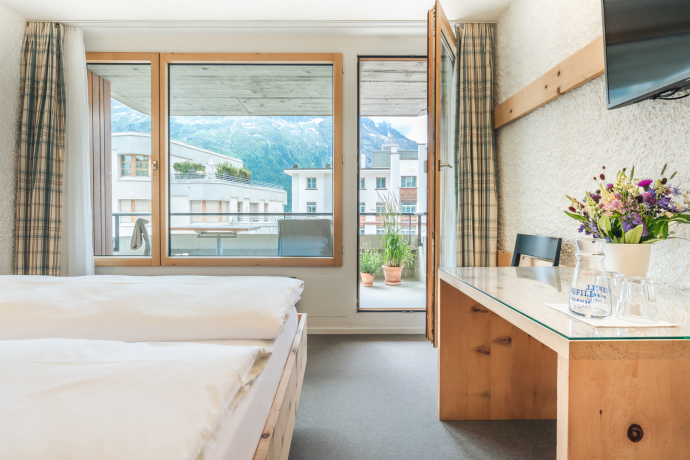 Hotel Hauser in St. Moritz (Foto: © Hotel Hauser) Hotel Hauser in St. Moritz