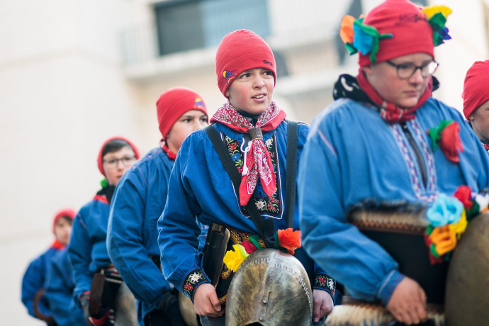 Chalandamarz in Zernez