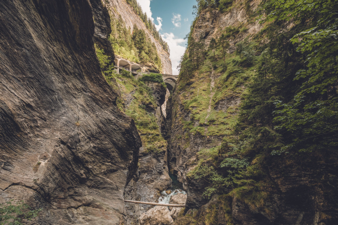 Viamala-Schlucht (Foto: © Schweiz Tourismus / Ivo Scholz) Viamala-Schlucht
