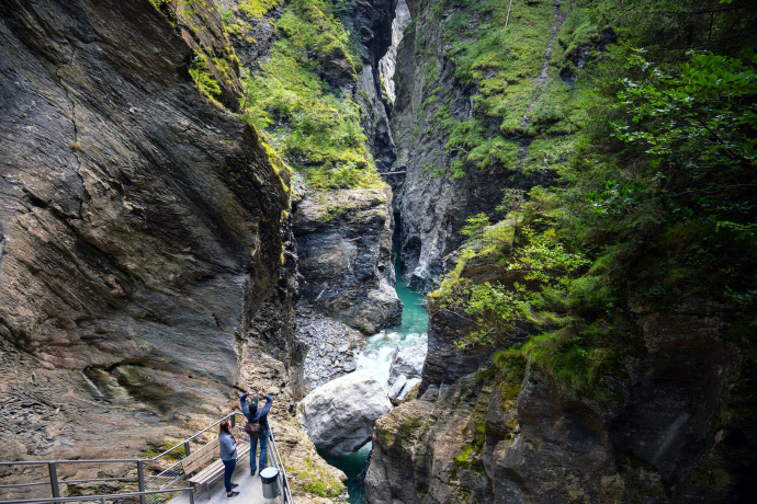 Viamala-Schlucht (Foto: © Marco Hartmann, Graubünden Ferien) Viamala-Schlucht
