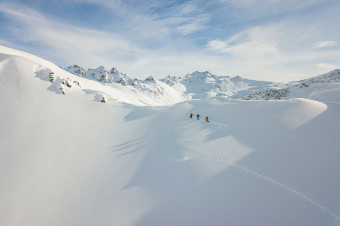 Skitour Gämpifluh (Foto: © Prättigau Tourismus GmbH)