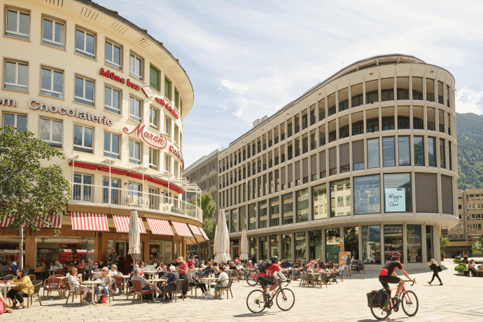 Bahnhofplatz Chur