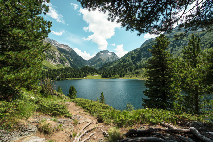 Lagh da Cavloc (Foto: © Schweiz Tourismus / Sylvia Michel) Der Lagh da Cavloc im Gebiet des Malojapasses
