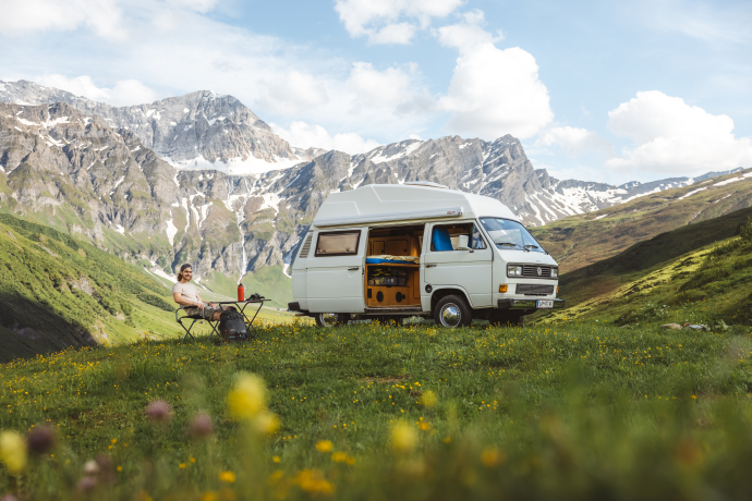 Nomady-Camp «Gassli» im Safiental (Foto: © Roman Huber) Nomady-Camp «Gassli» im Safiental