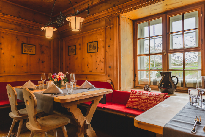 Speisesaal im Berninahaus