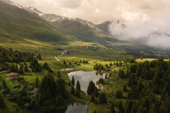 Alp Flix in Savognin