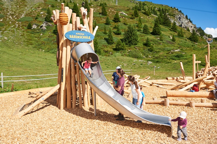 Spielplatz Spielplatz im Arosa Bärenland