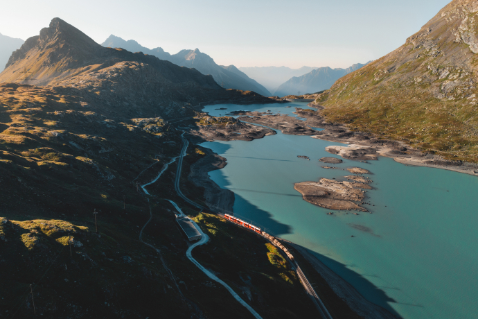 Bernina Pass (Foto: ©️ The Alpinists) Bernina Pass