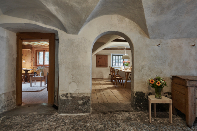 Casa Malussi in Bondo (Foto: © Gataric Fotografie) Casa Malussi in Bondo