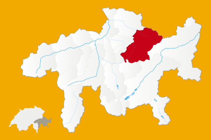 Karte Davos Klosters
