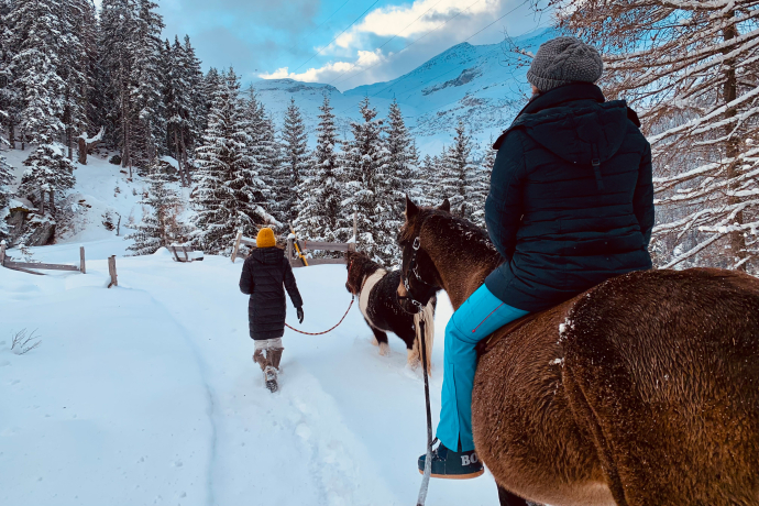 Reiten in der Val Surses