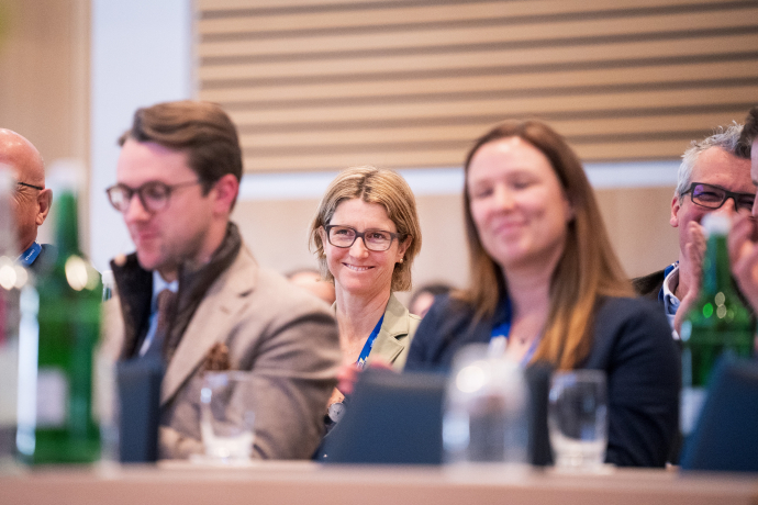 Teilnehmende am graubünden Tourismustag 2023 in Davos