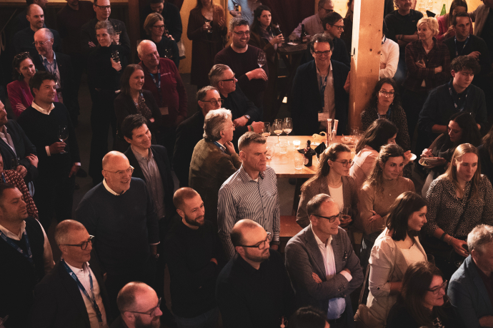 Teilnehmende an der Inspiration Night 2023 im Chalet Bello