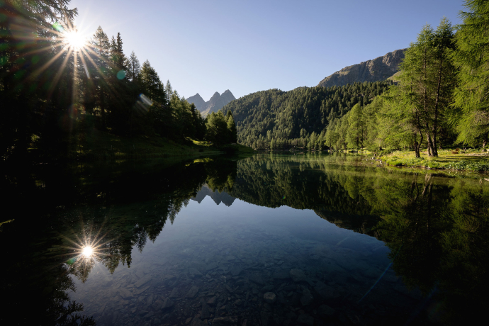 Palpuognasee beim Kesch Trek (Foto: © Graubünden Ferien, Marco Hartmann) Palpuognasee beim Kesch Trek