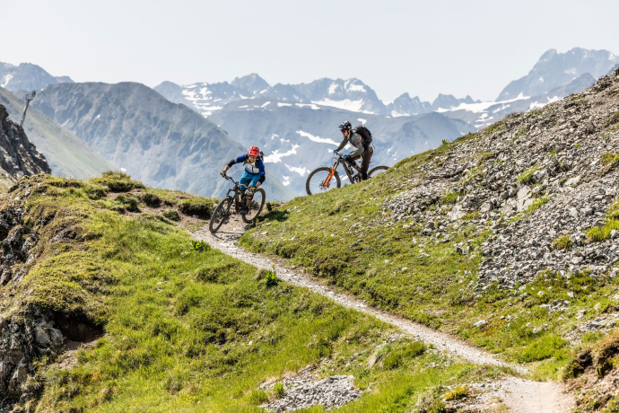 Mountainbiken in Davos Klosters
