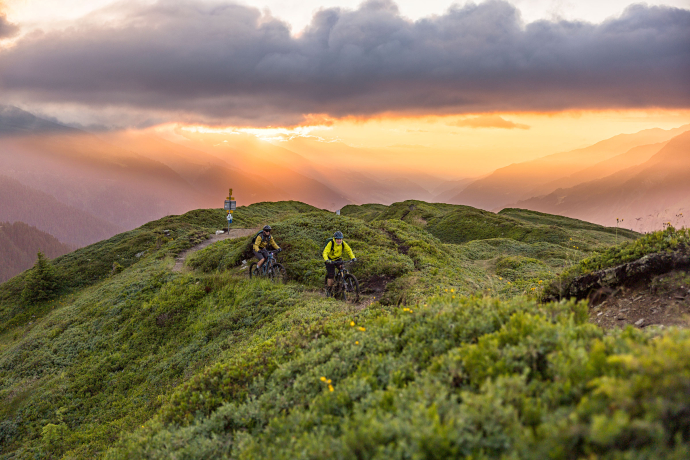 Mountainbiken in Disentis Sedrun
