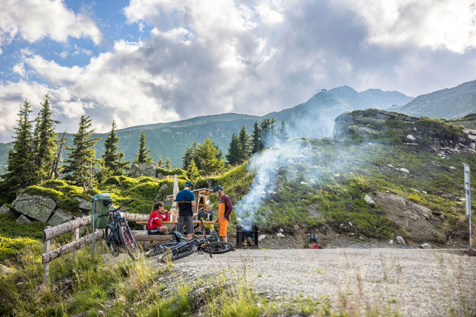Mountainbiken in Disentis Sedrun