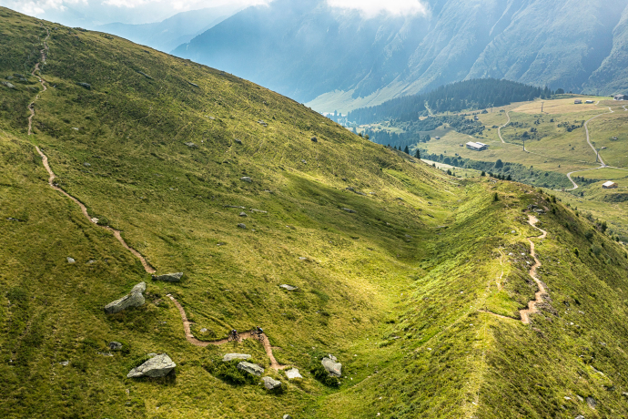 Mountainbike-Trail Oberalp