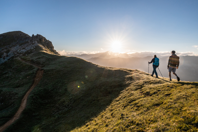 Gratwanderung Jakobshorn-Sertig (Foto: © Martin Bissig) Gratwanderung Jakobshorn-Sertig