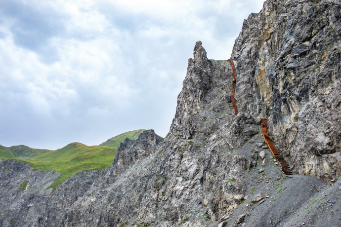 Tritt – Treppe im Fels