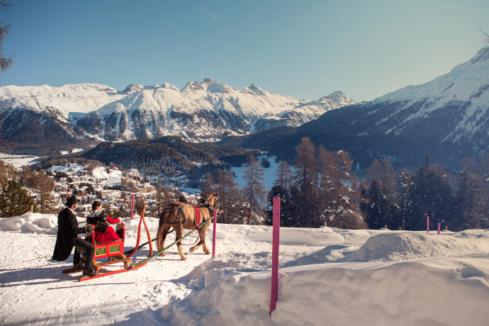 Schlitteda (Foto:© Filip Zuan) Schlitteda in St.Moritz