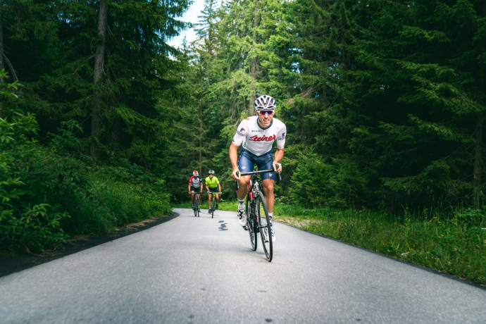 Rennrad-Route Rhein