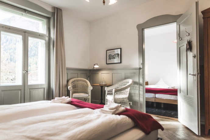 Zimmer im Kurhaus Bergün