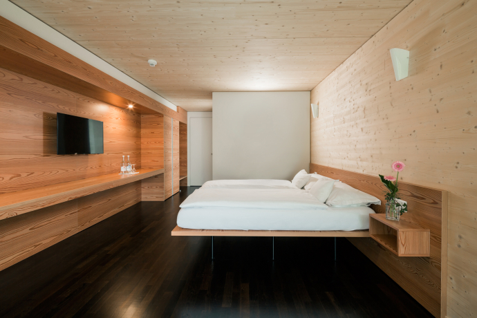 Deluxe Zimmer im Sporthotel Raselli in Le Prese