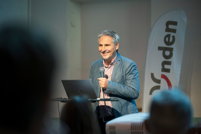 Begrüssung zum InnoCircle vom 9. November 2023 in der Werkstatt Chur