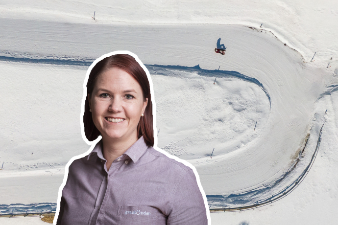 Schlitteln auf dem Albulapass