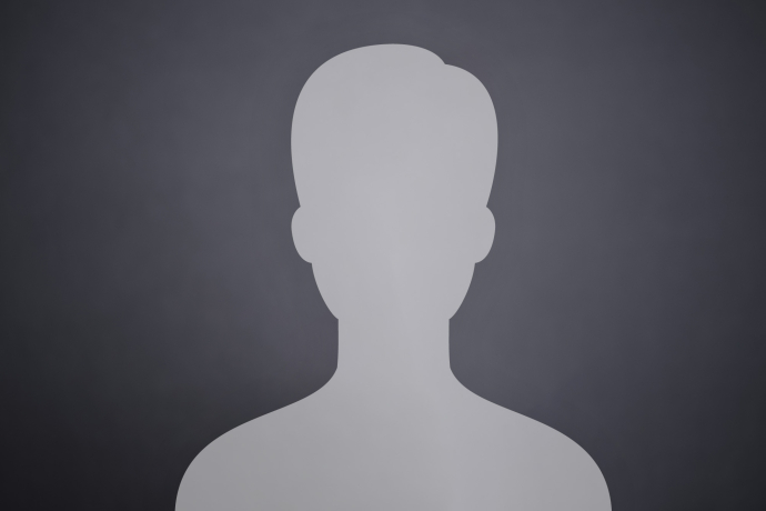 anonyme Silhouette männlich