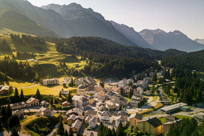 San Bernardino und seine alpine Umgebung