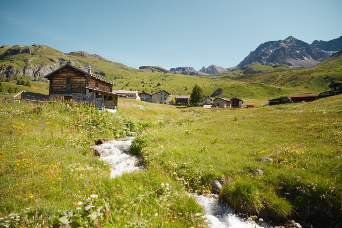 Alp Flix im Val Surses