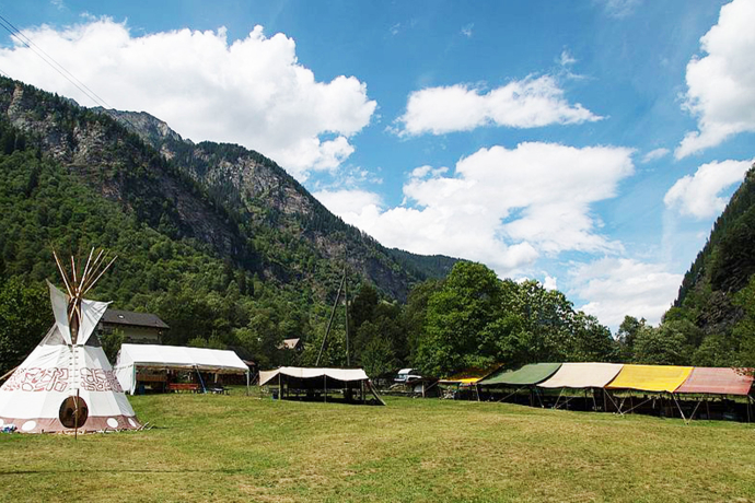 Campingplatz in Lostallo