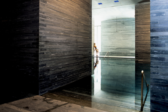 Therme Vals (Foto: © Schweiz Tourismus / Christof Sonderegger) Therme Vals