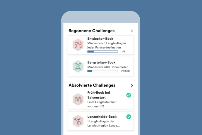 Nordic App "Alle laufen lang" Nordic App "Alle laufen lang"