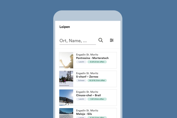 Nordic App "Alle laufen lang" Nordic App "Alle laufen lang"