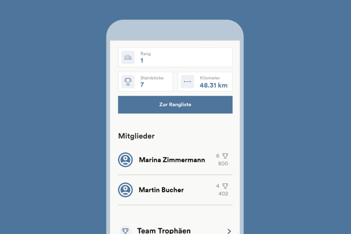 Nordic App "Alle laufen lang" Nordic App "Alle laufen lang"